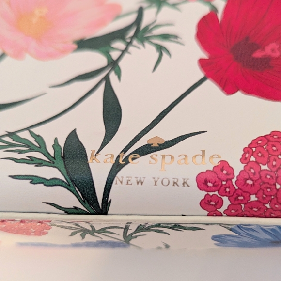 NWT Kate Spade Floral Garden Blossom Cosmetic/Make-Up Bag/Pouch, Pencil Case - Picture 11 of 13